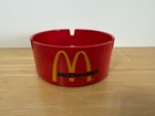 Vintage 1970s Mcdonald s Restaurant Plastic Red Ashtray-germany-rare-fahnrich