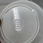 Lot Of 8 33008 Carlisle Sierrus Melamine Narrow Rim Pie Plate 6 5  White