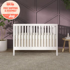 Synergy Mod 5-in-1 Convertible Crib  Converts From Baby Crib To Toddler Bed     
