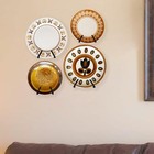Wall Plate Hangers For 6-12  Plate Adjustable Plate Stand Holder Silicone 4 Pack