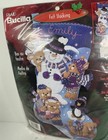 Bucilla Christmas Stocking Felt Kit  Snowman Snow Days Kit  84590