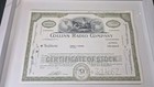 50 Shares Shares Collins Radio Company Aviation Aircraft Construction Excellent   