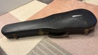 Vintage Violin Case 1 2 Size  Hard Shell W faux Alligator   Vintage Bow