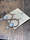 Barse Atlantis Earrings- Amazonite- Copper-sterling Silver-nwt
