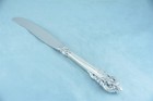 Wallace Grande Baroque Sterling Silver 9-3 4  Hh True Dinner Knife No Monogram