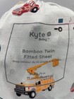 Kyte Baby 39  X 75  Twin Fitted Sheet Breathable Bamboo Rayon In City Vehicles