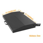 Hinged Lid For Blackstone 36 Inch Griddle With Rear Grease Collection - Black