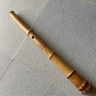 Japanese Shakuhachi Bamboo Flute 1 6 Shaku Signature Arashizuki Traditional