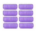 Self-grip Hair Curlers     Professional Salon Rollers 8 Count  pack Of 1   Pink 