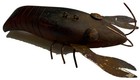 Vintage Folk Art Primitive Fish Fishing Decoy Lure Wood Spear Crawfish 