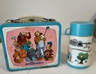 Vintage 1970 s Walt Disney World Aladdin Metal Lunch Box   Thermos  