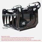 Attachments 29 29  Mini Skid Steer Root Grapple Bucket  Universal Quick Tach