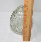 Vintage Clear Glass Textured Pine Cone Design Ceiling Lamp Shade