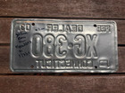 2003 Connecticut Dealer License Plate Xg 380