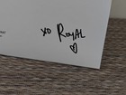 Royal   The Serpent How To Grow A Rat Cover Signed White Colored Vinyl Record Lp