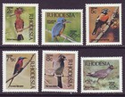 Rhodesia 1971 Sc 304-309 Mnh Set Bird