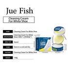 White Shoe Cleaning Cream  100 G With Sponge
