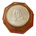 1971 Franklin Mint Ncs Coin Medal 78th Commemorative Sterling Silver Proof