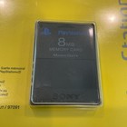 Sony Memory Card Black 8mb For Sony Playstation 2 Brand New Oem Official Ps2