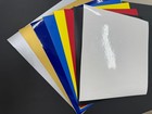 8 Pack 12x12 Permanent Vinyl Sheets Assorted Colors Cricut   Silhouette