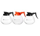 Bunn 3-pack 64oz Commercial Coffee Pot carafe decanter 2 Black  1 Orange