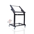 Griffin Rack Mount Stand - Music Studio Recording Mixer Cart Rail Gear Holder