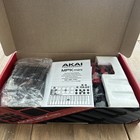 Akai Professional Mpk Mini Mk3 Midi Controller Keyboard Red White Black Open Box