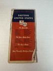 1950  Mobilgas   Eastern United States   Miracle-fold Road Map