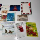Vintage Christmas Greeting Cards Lot Mixed Assorted Holiday Ephemera Unused Xmas