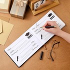 2025 Graduation Guest Book Leather Guest Sign In Book With Pen Graduation Party