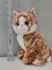 Melissa   Doug Pumpkin Orange Tabby Cat Plush Green Eyes Stuffed Animal Toy 9   