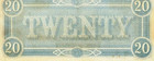 Civil War Era Obsolete Currency T67 1864 Confederate States And America  20 Note