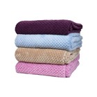Bulk Lot Of 12 Pineapple Coral Fleece Throw Blankets - 50 X 60 Assorted Colors