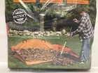 Ez Leaf Hauler  Reusable Lawn Cleanup Tarp With Handles  Collapsible 4  X 6 