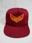 Gm o Railroad Cap   Hat Gulf Mobile   Ohio Vintage Rope Snapback Rail Train