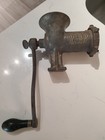 Antique Vintage Meat Grinder Cast Iron Universal No  331 Hand Crank Food Kitchen