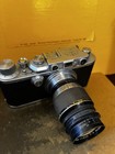 Tower Type 3 35mm Rangefinder With Elmar 90mm F4 Parts Or Repair Condition