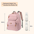 Diaper Bag Backpack - Travel Large Baby Diaper Bag With Changing Pad