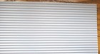 Dollhouse Miniature Roof Panel Light Gray Corrugated Plastic 1 12 Scale Roofing