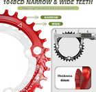 Mtb Mountain Bike Single Speed Square Taper Crankset -170mm Cranksets Bicycle Cr