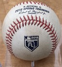 Official Rawlings Major League Baseball Game Ball Spring Training 2018 Fl Logo