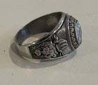 Vtg 70 s-80 s Mcdonalds Balfour Stainless Employee Recognition Ring