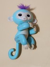 Wowwee Fingerlings Zoe   Bella Interactive Monkeys With Stands New Batteries