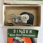 Vintage Singer Blind Stitch Attachment No  160616 With Box   Instruction Manual