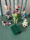 Lot Of 6 Fairy Figurines  please Read 