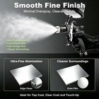 Lvlp Paint Spray Gun Kit 1 3 1 7 2 0mm Nozzles 650ml Cup For Car Detail Painting