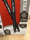  2 X 12  Sharpie Felt Tip Pens  Fine Point 0 4mm Felt Tip Markers Journaling Pen