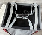 Snoozer Buddy Bicycle Basket Pet Carrier Tote Bag Travel Black Red
