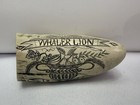 Scrimshaw Resin Reproduction Sperm Whale Tooth Carved The Whaler Lion