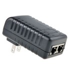 12v 2a Wall Plug Poe Injector Ethernet Adapter Ip Phone camera Power Supply Us